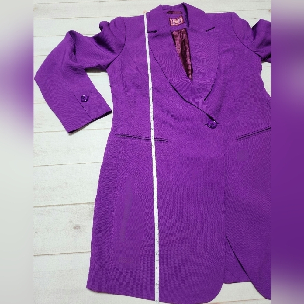Oilily Join Indoor Jacket Solid Purple Magic XS - New With Tags - Picture 5 of 7